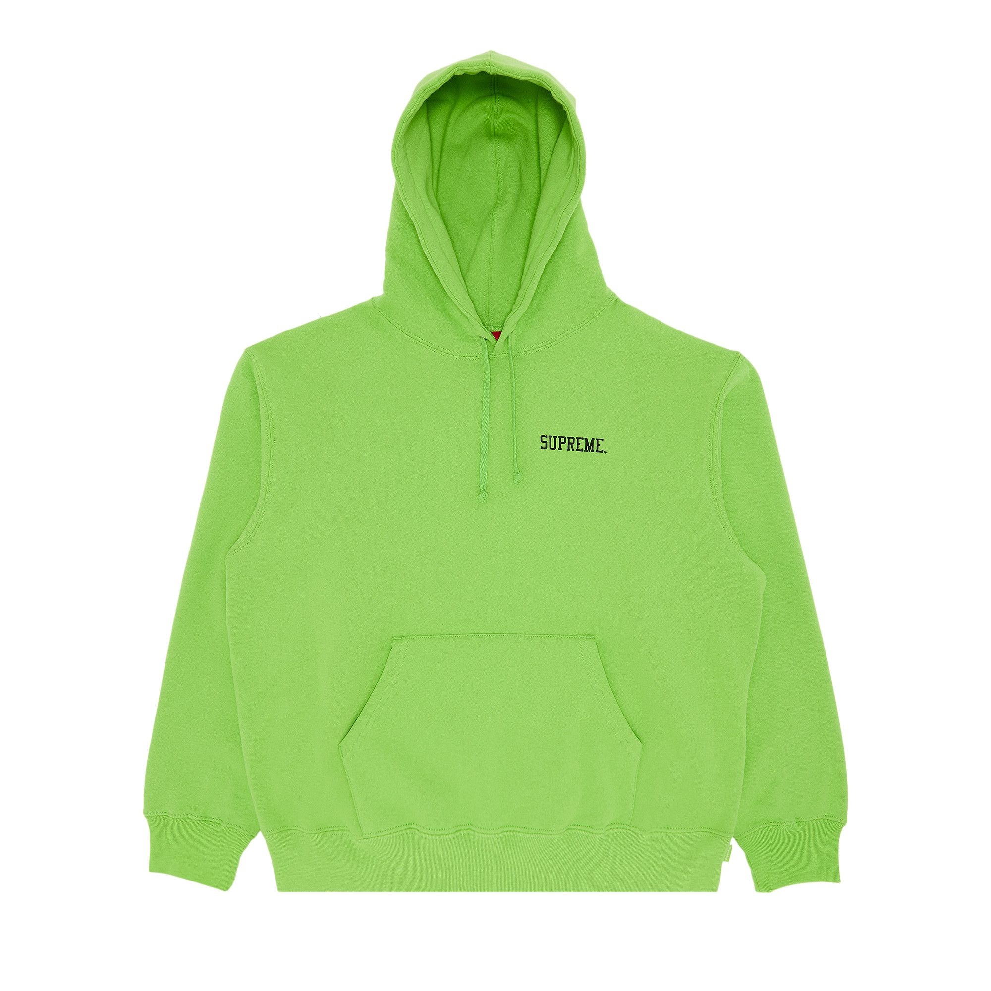 Supreme Doggs Hooded Sweatshirt 'Lime' - 1