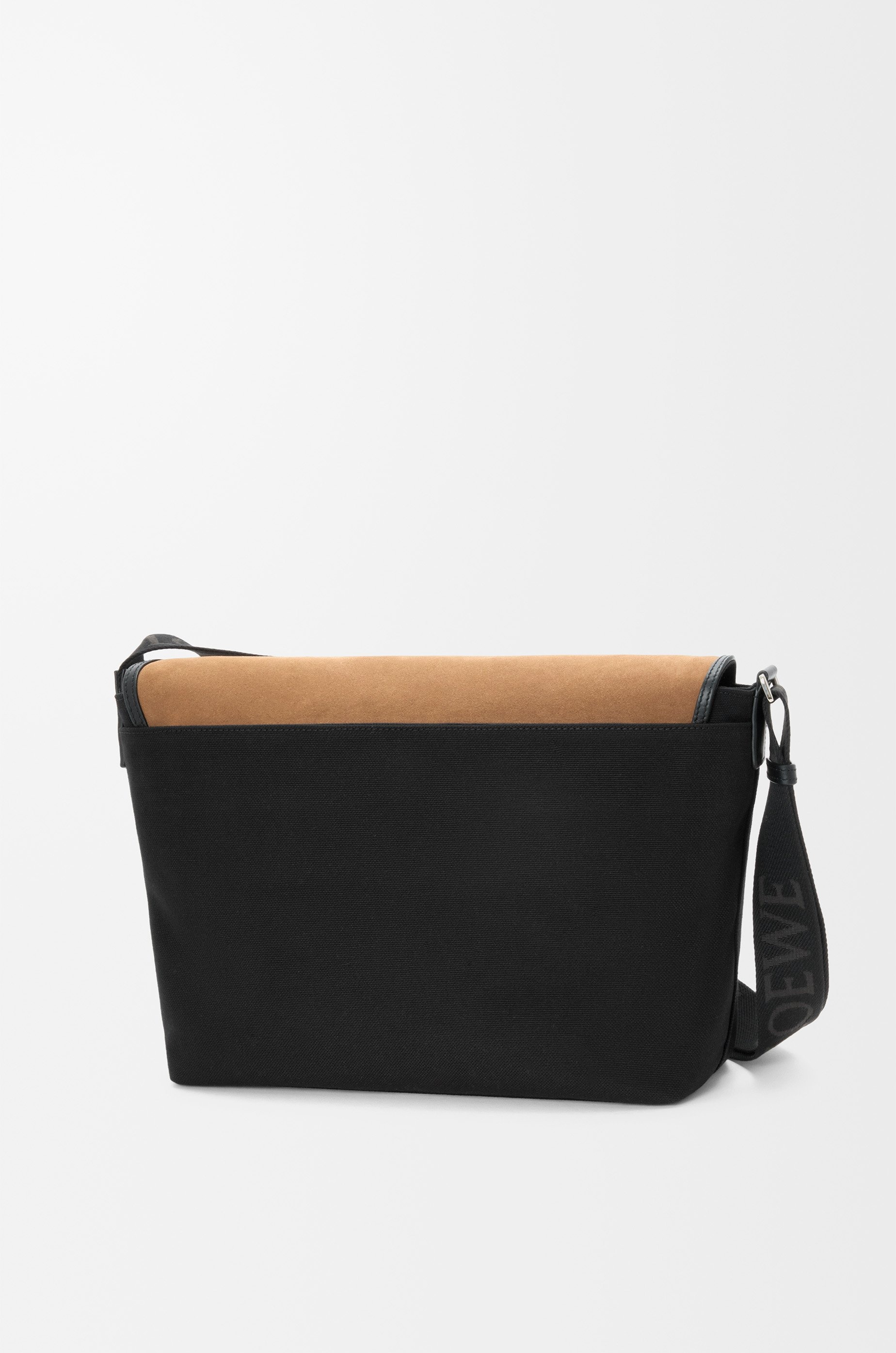 Medium Flex messenger in canvas and suede - 5