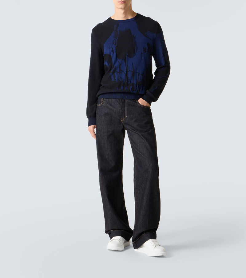 Alexander McQueen Oversized leather sneakers outlook