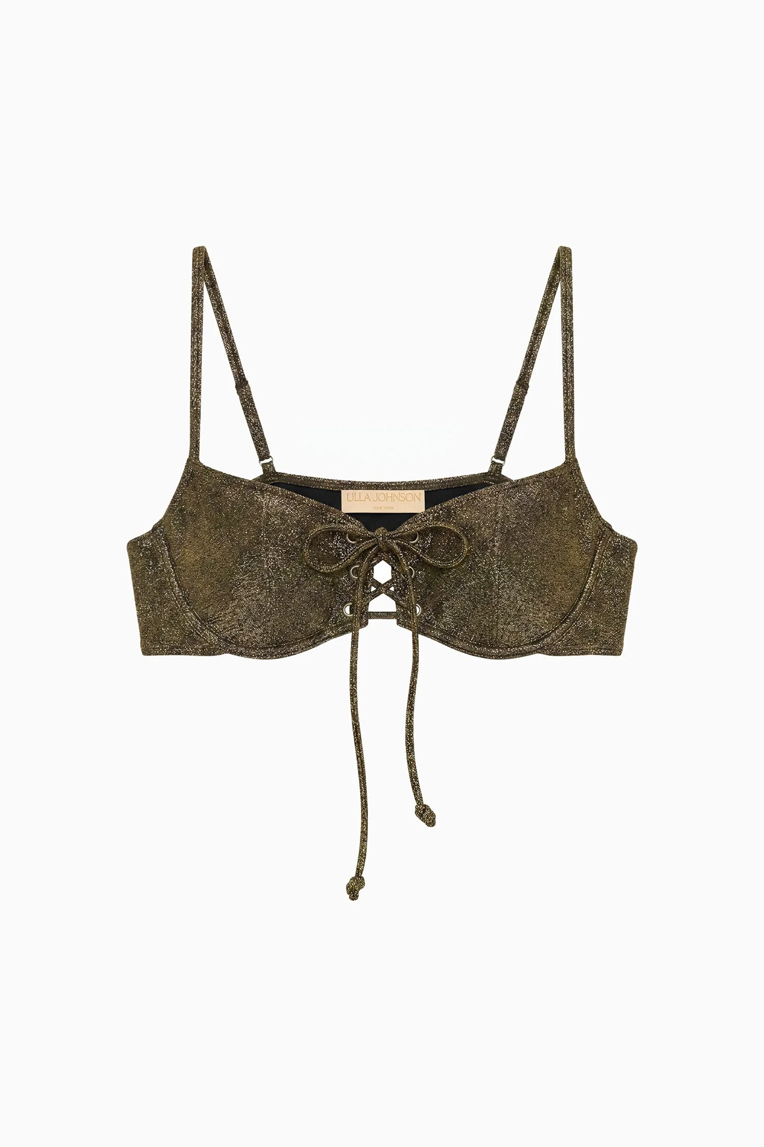 Noa Front Tie Bikini Top - 1