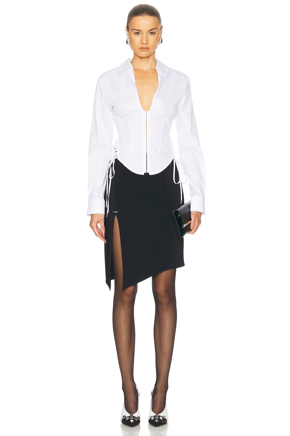 Slit Long Skirt - 5