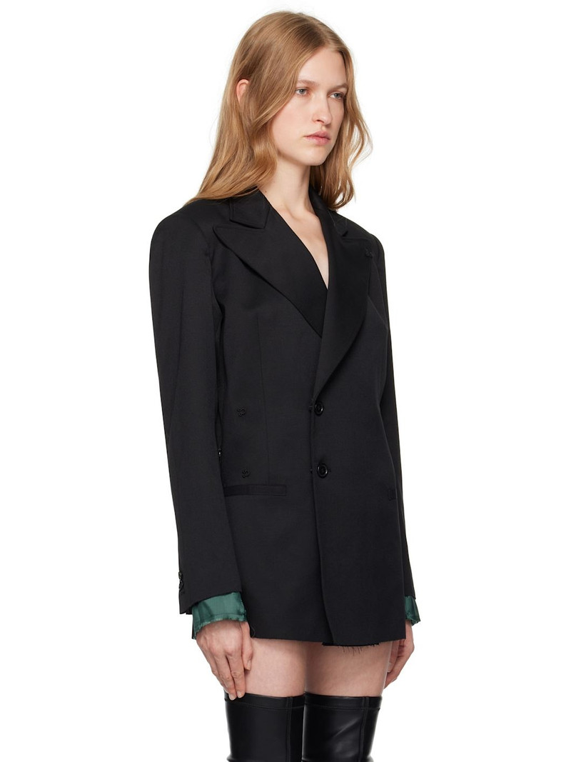 Black Tailored Blazer 2