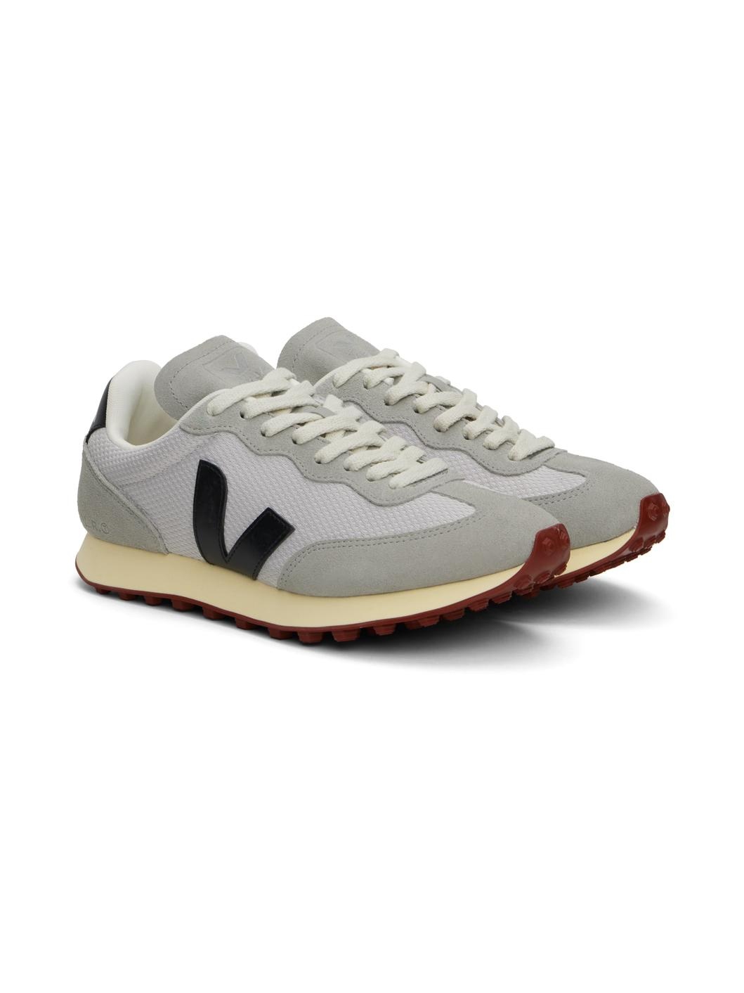 Gray & Black Rio Branco Alveomesh Sneakers - 4