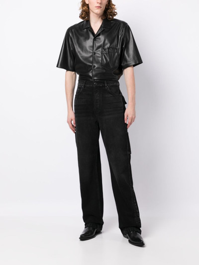 AMIRI mid-rise straight jeans outlook