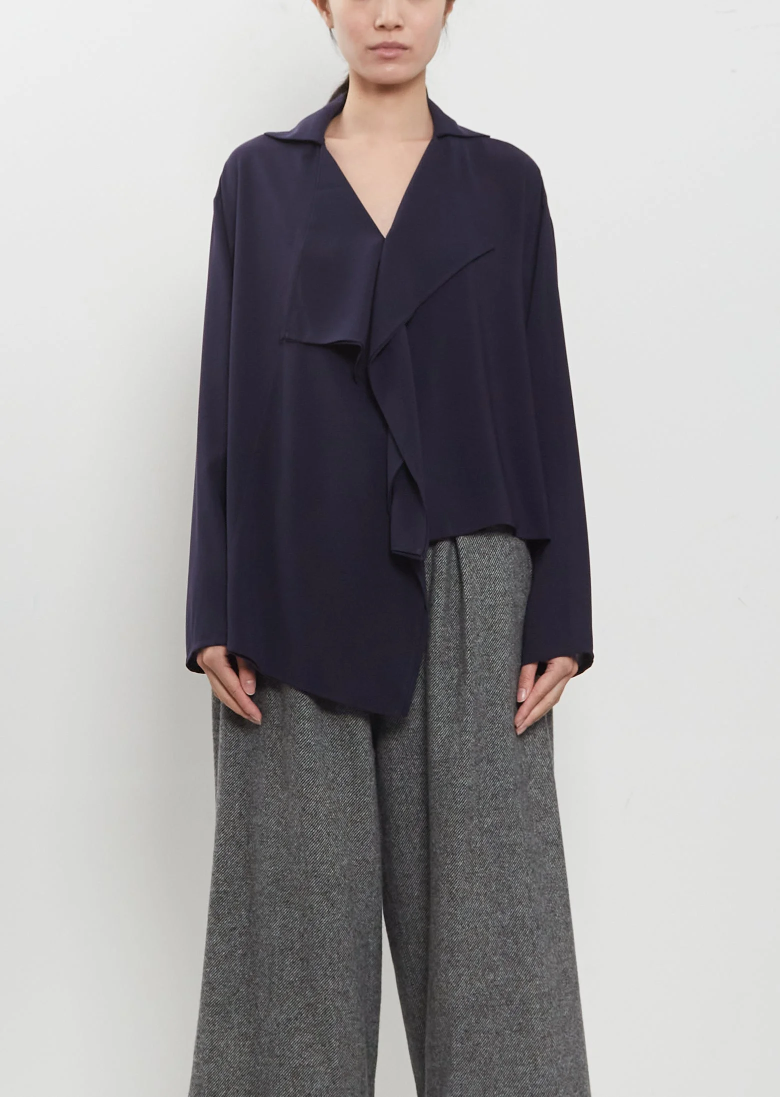 Drape Georgette Blouse - 1
