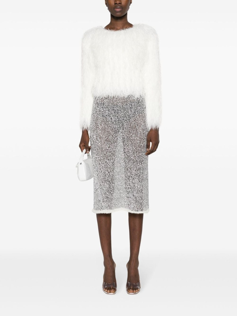 COPERNI Fluffy-knit textured jumper outlook