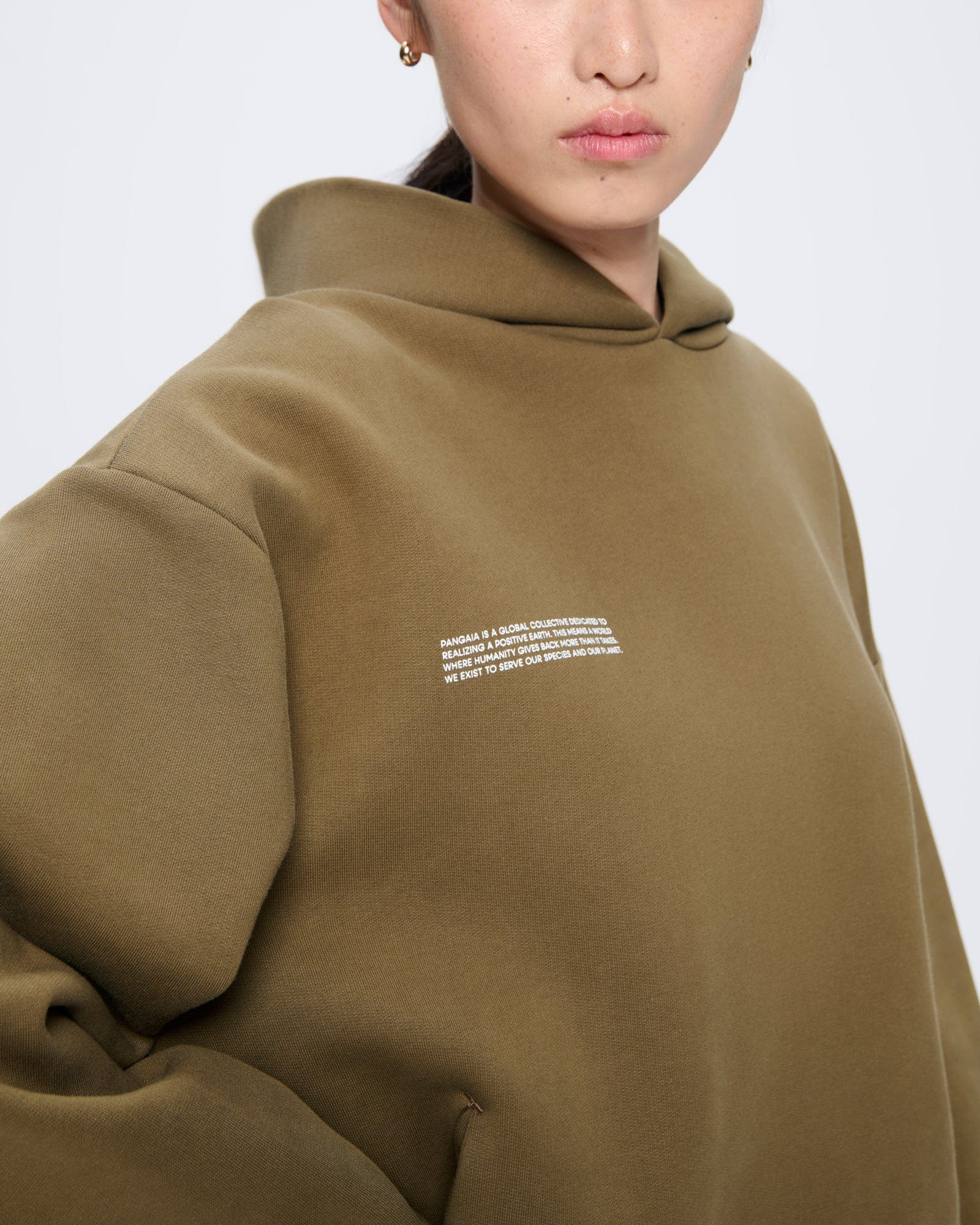 Womens 365 Heavyweight Hoodie - Soil Brown - 3