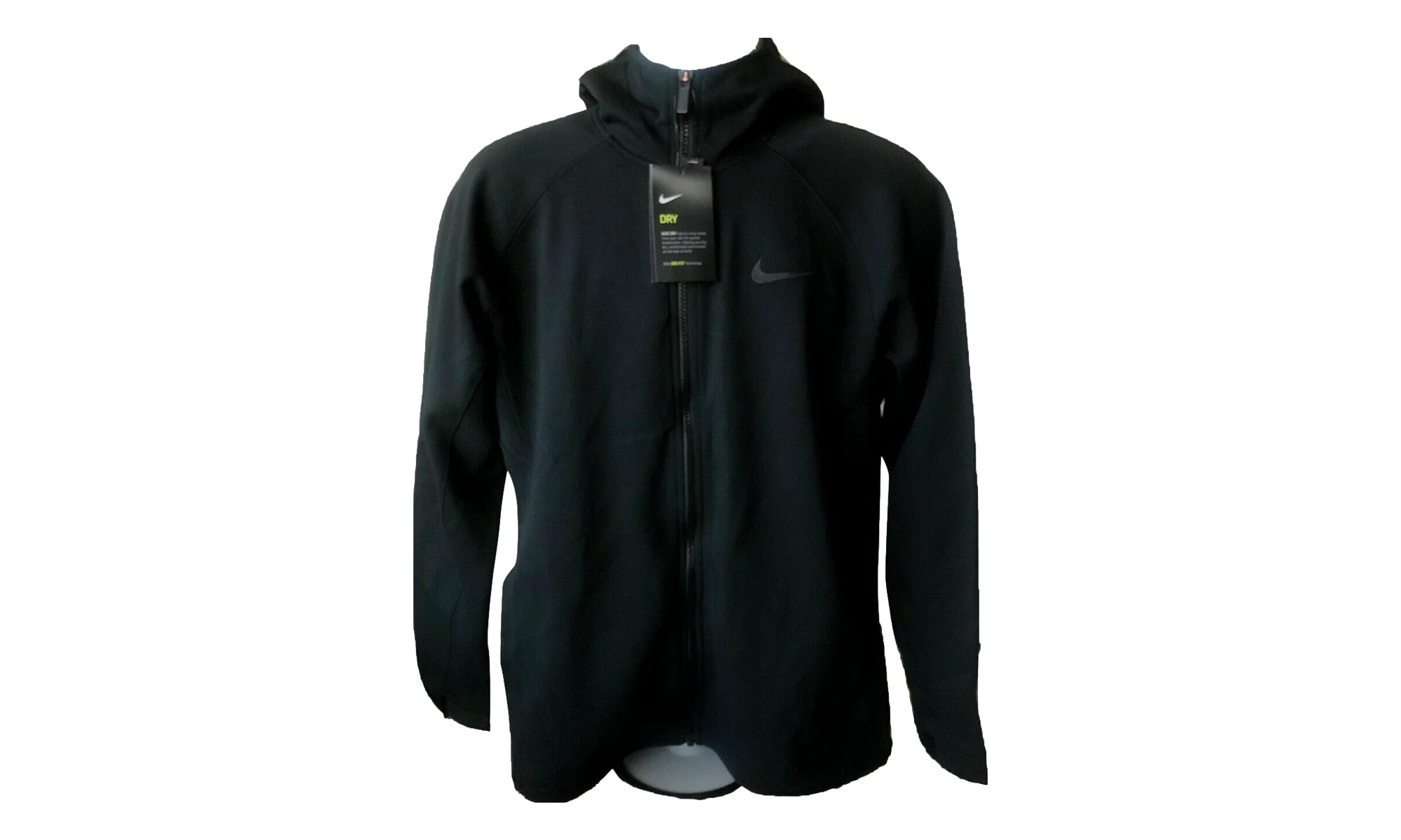 Dri-fit Showtime Basketball Full Zip Hoodie "Obsidian / Black / Black" AT3224 451 - 1