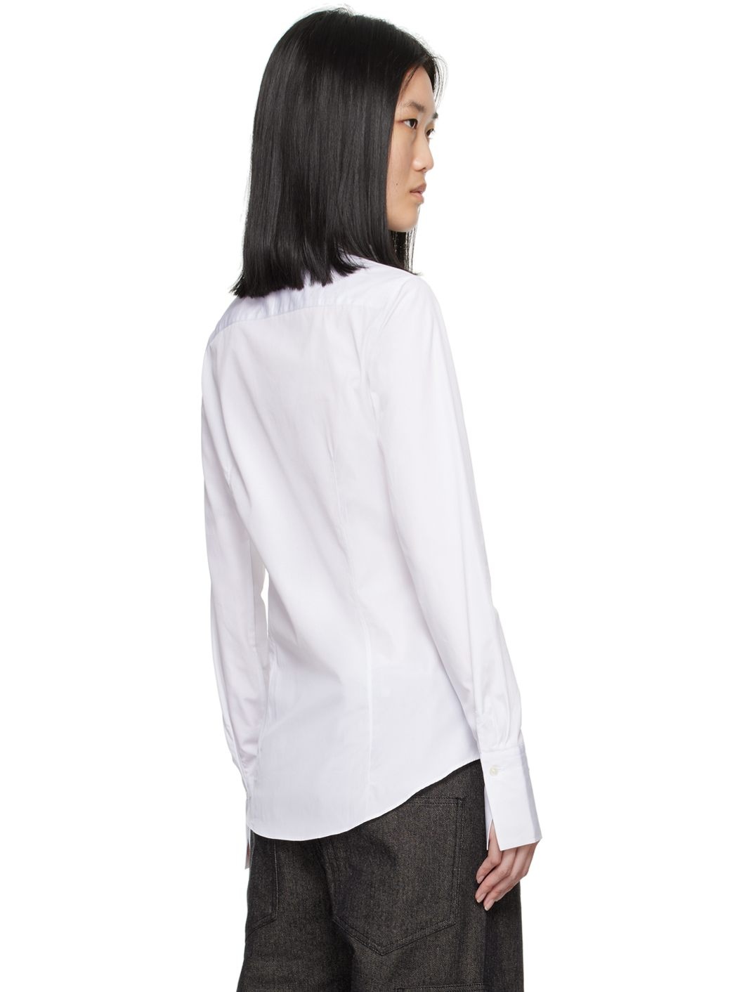 White Giulia Shirt - 3
