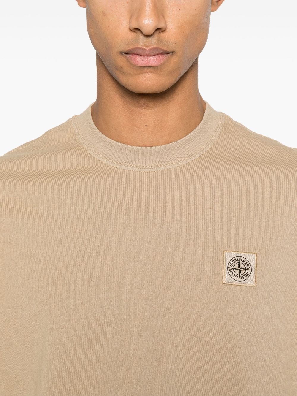 logo-patch T-shirt - 4
