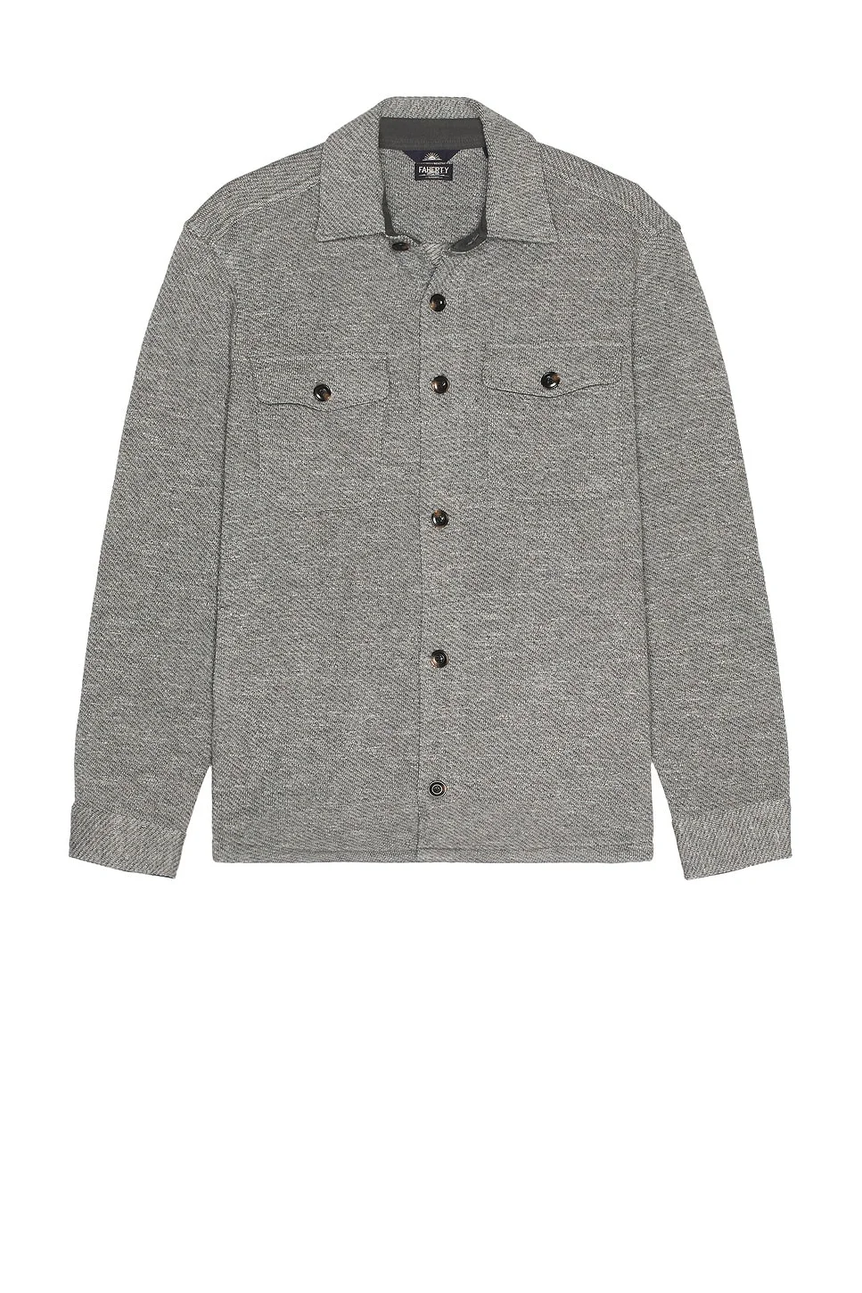 Inlet Knit Shirt Jacket - 1