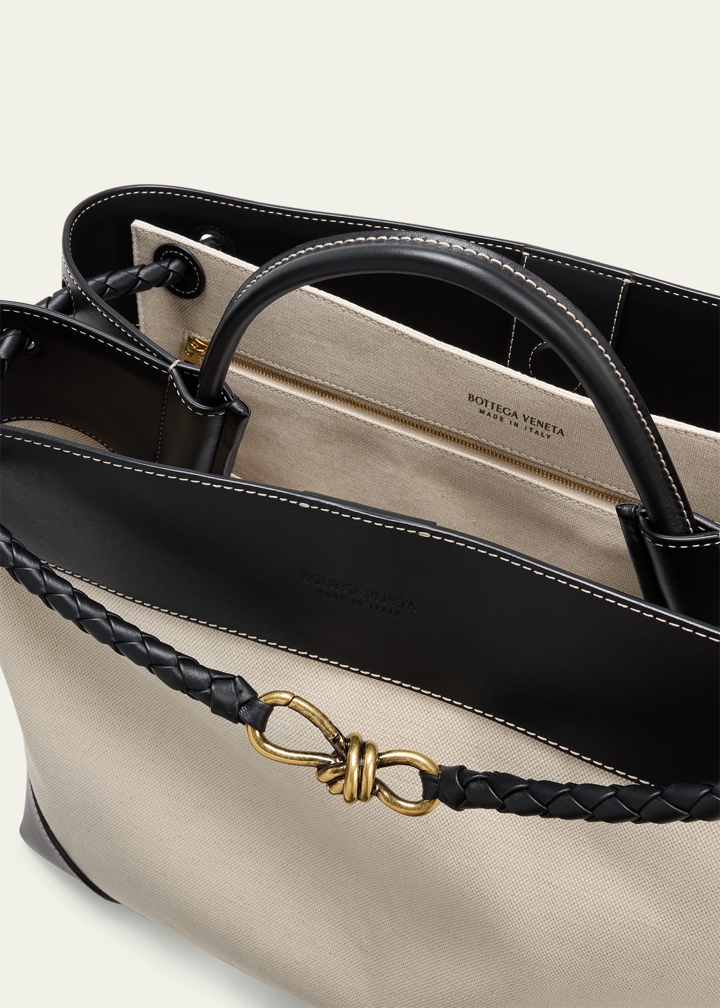 Andiamo Large Canvas Tote Bag - 4