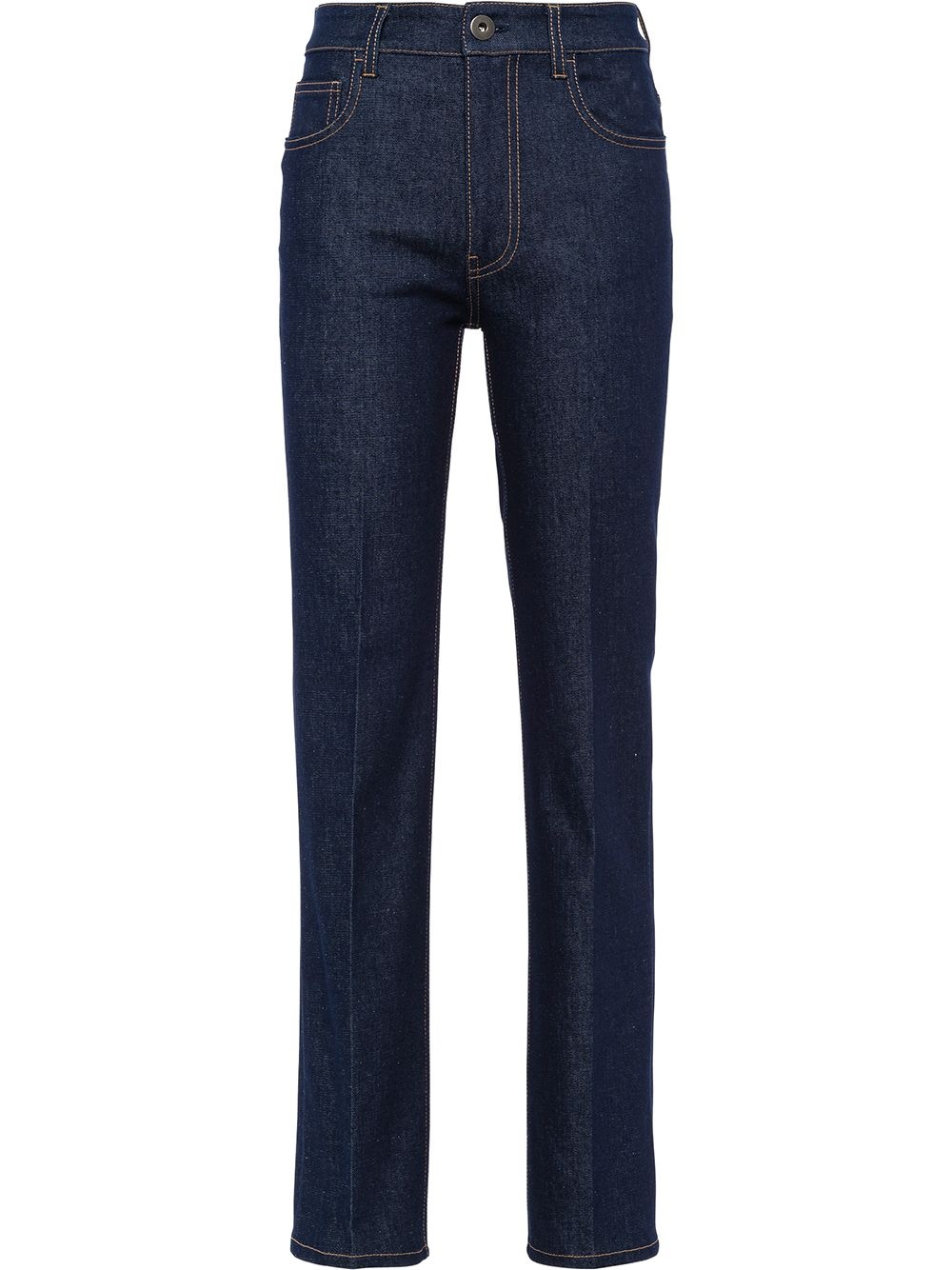 high-rise five-pocket jeans - 1