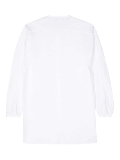 Aspesi round-neck linen shirt outlook