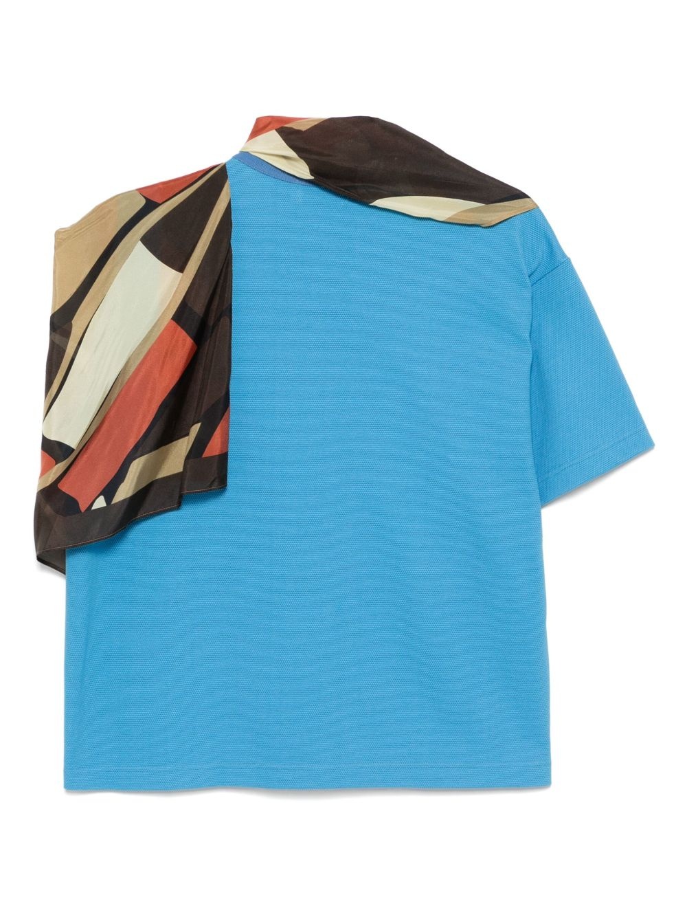 logo-embroidered top - 2