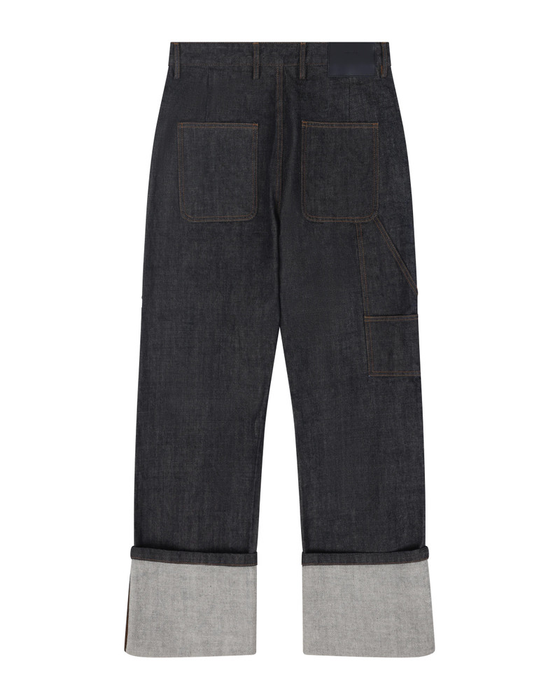 CUFF JEAN RAW INDIGO 5
