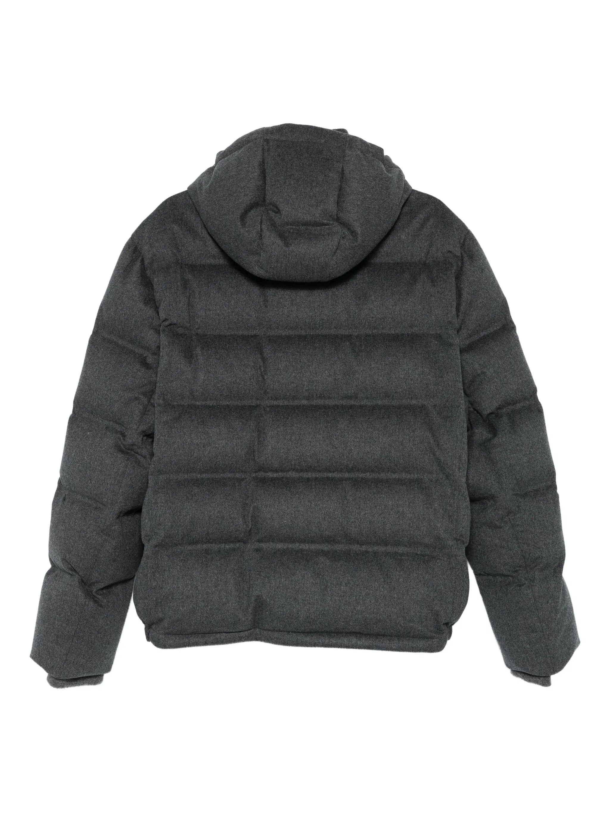Brunello Cucinelli Hooded Quilted Padded Jacket - 2