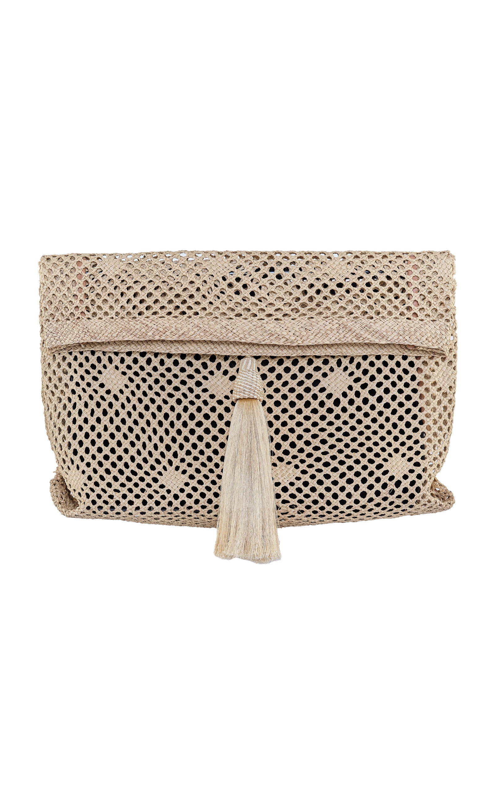 Bay Of Bengal Iraca Oversized Clutch neutral - 1