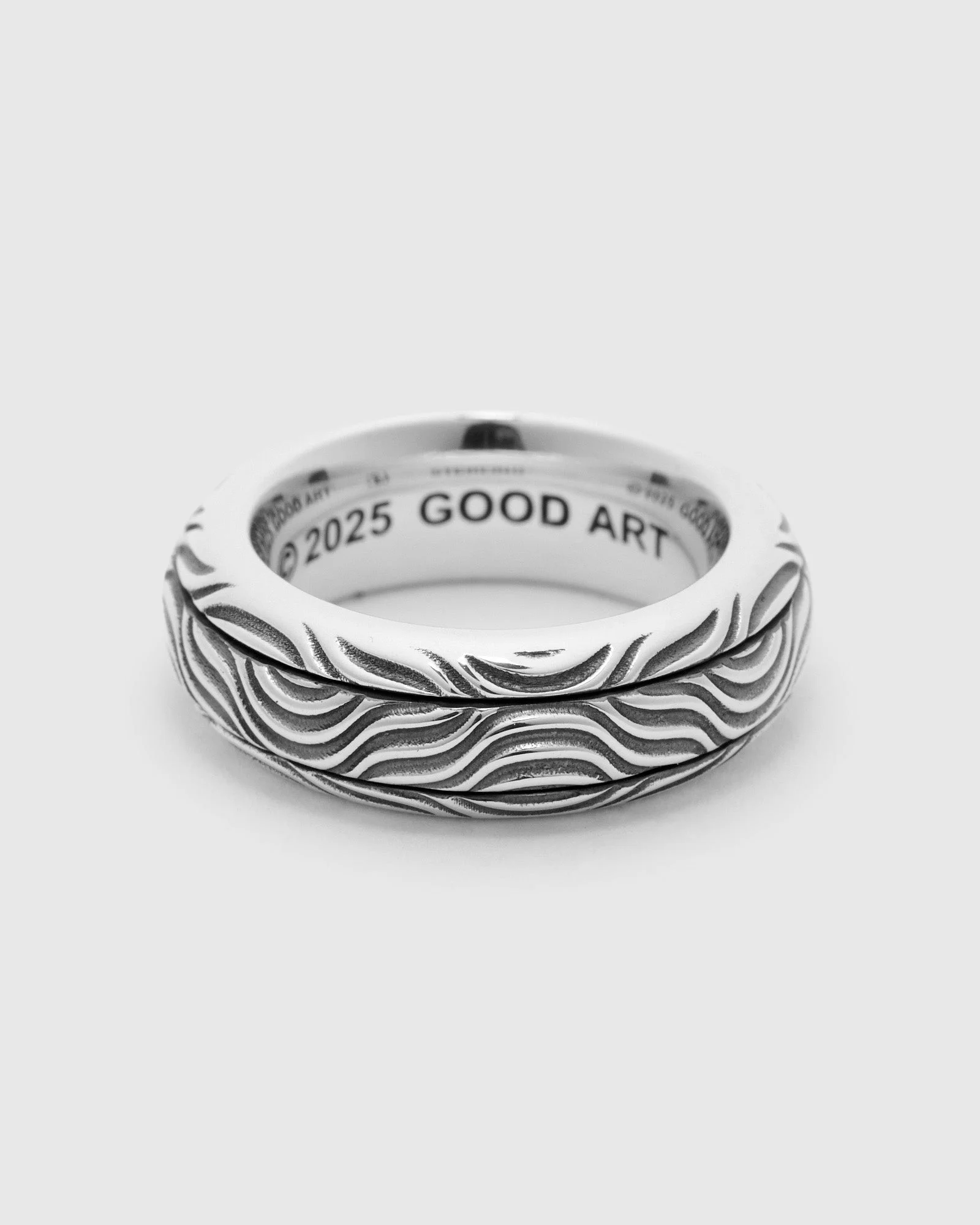 2A Model 33 Clicker Ring Desert Sessions in Sterling Silver - 1