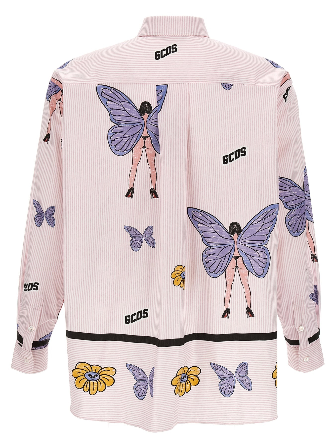 Butterfly Shirt, Blouse Pink - 2