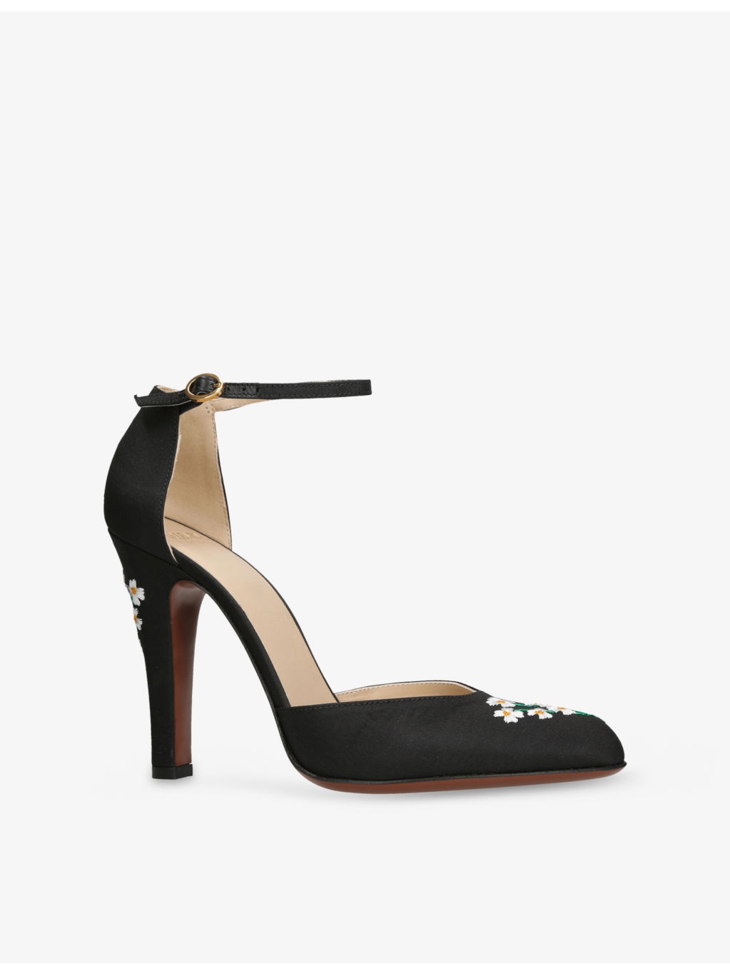 Hi Dolly Leather Heeled Courts - 4
