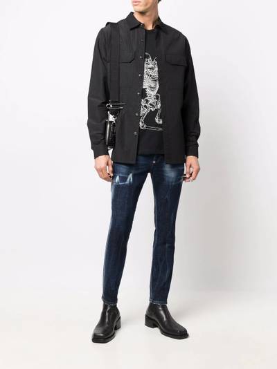 PHILIPP PLEIN low-rise skinny jeans outlook