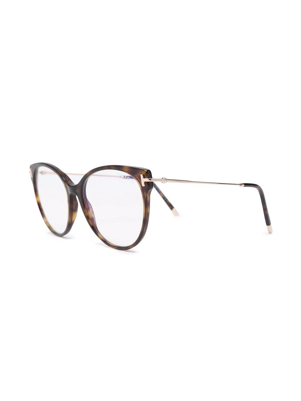 oversized tortoiseshell-frame glasses - 2