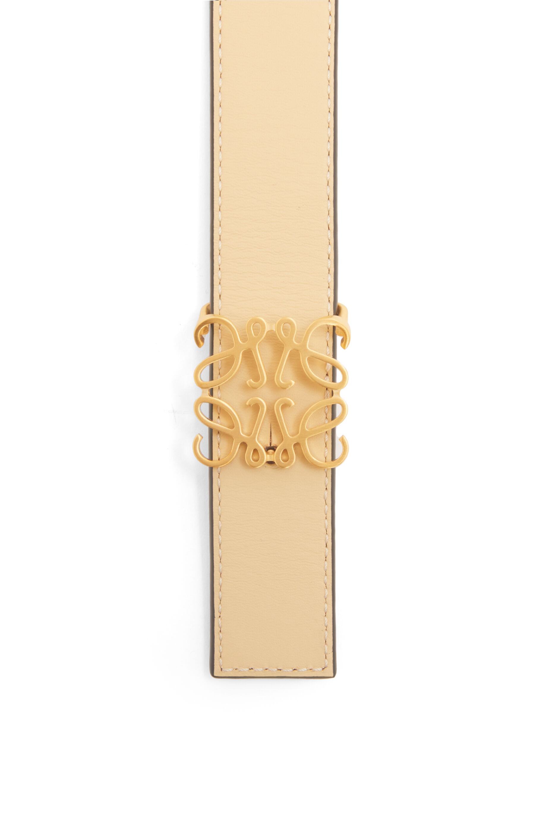 Reversible Anagram belt in smooth calfskin - 4