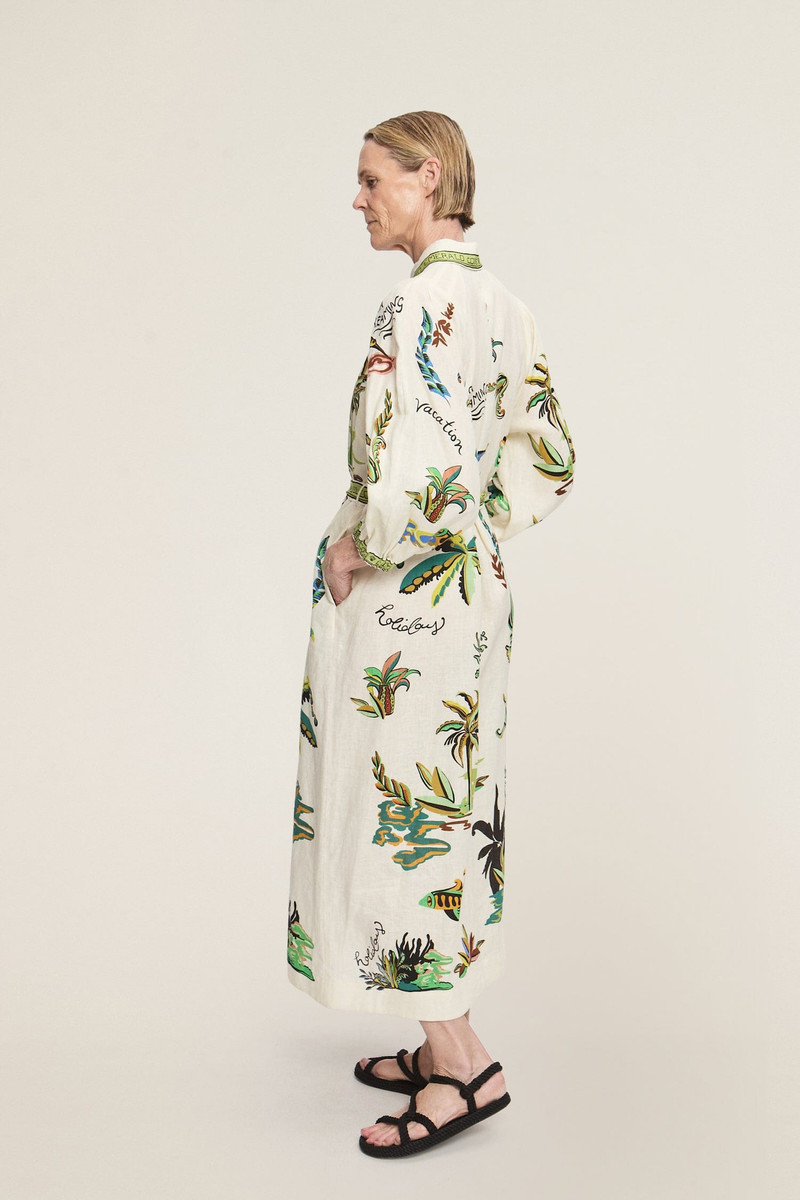 Day Dream Linen Shirtdress 7