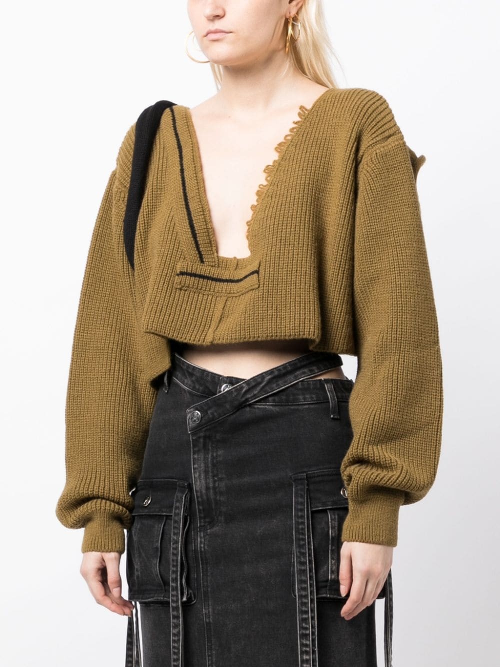chunky-knit hooded jumper - 3