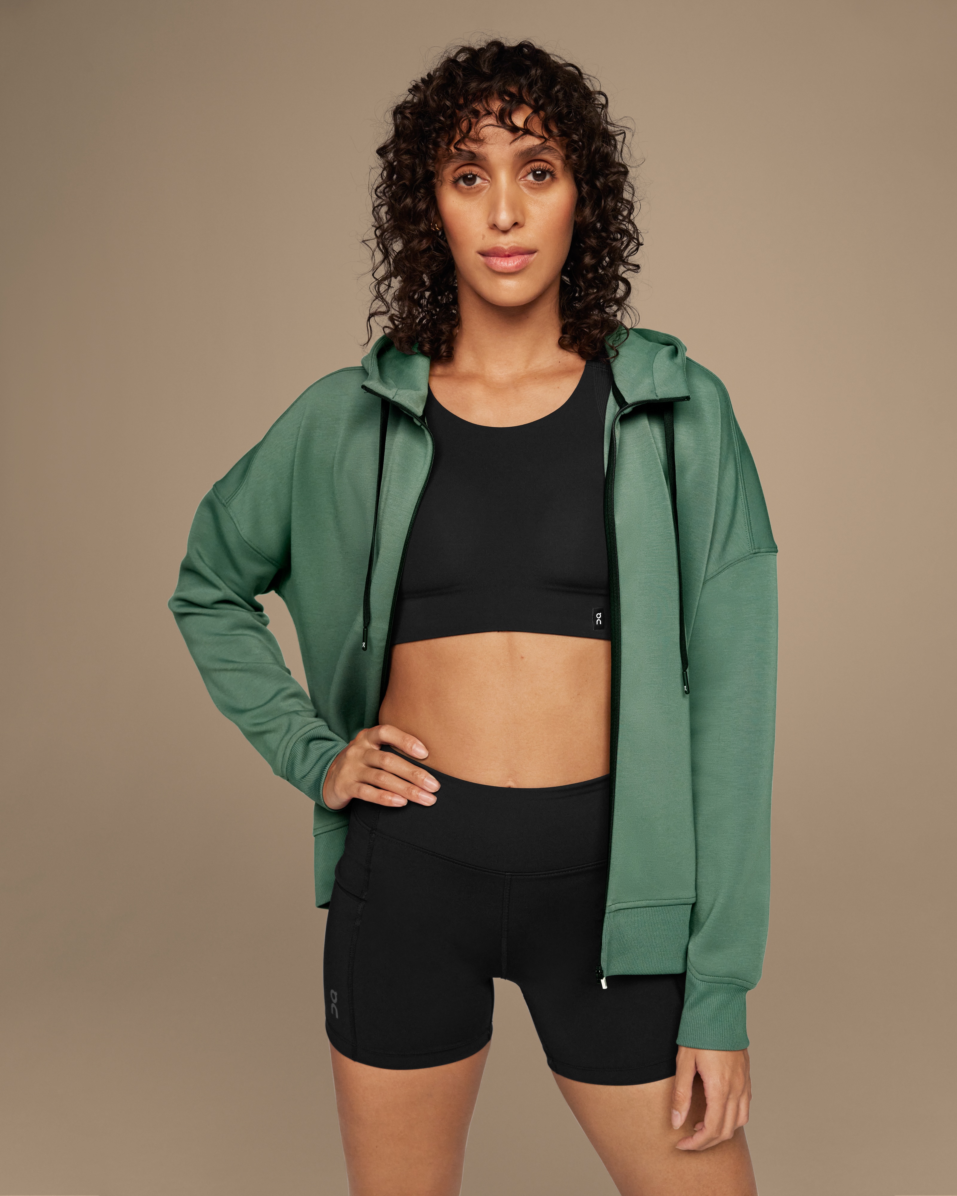 Zipped Hoodie - 1