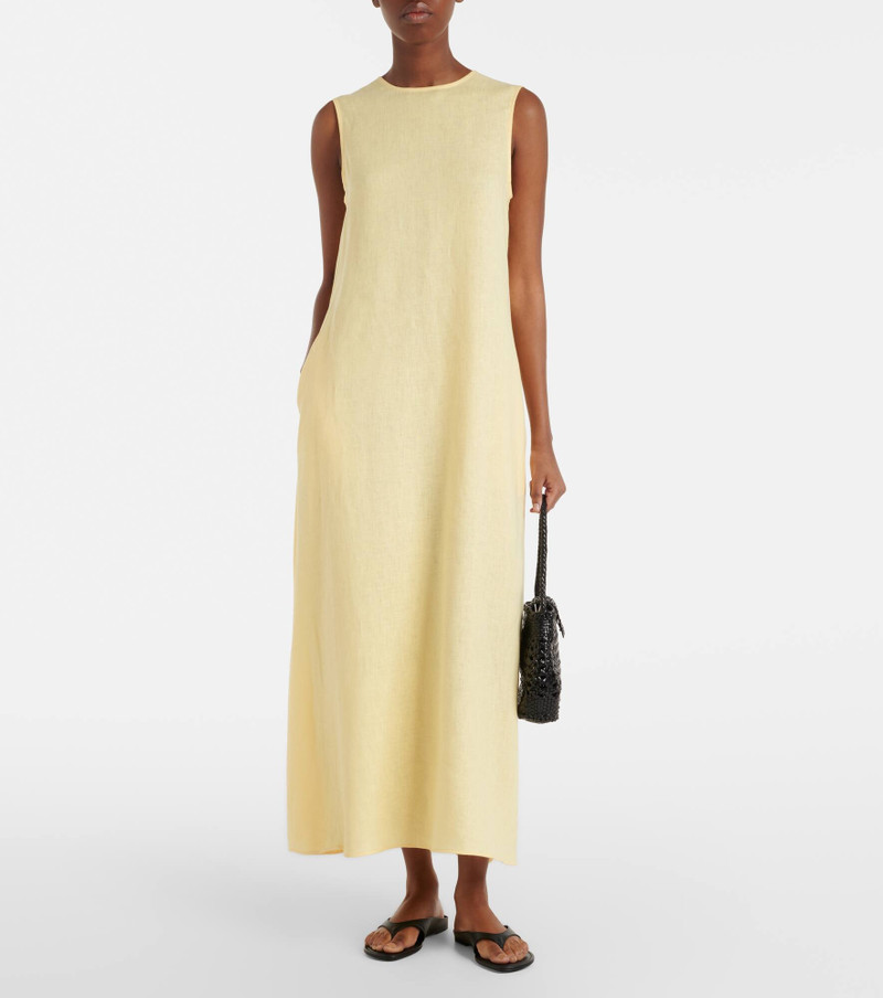 ASCENO Tallin linen maxi dress outlook