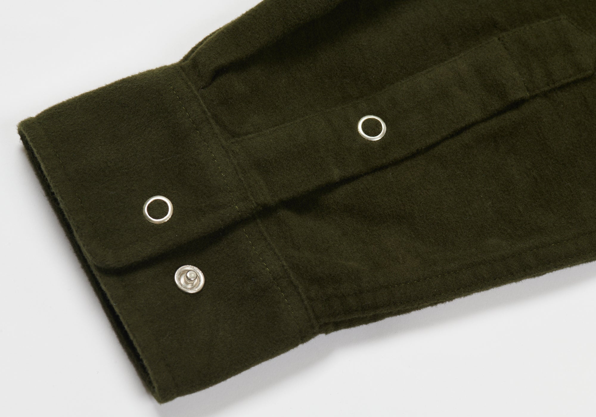 MOLESKINE SHIRT OLIVE - 7