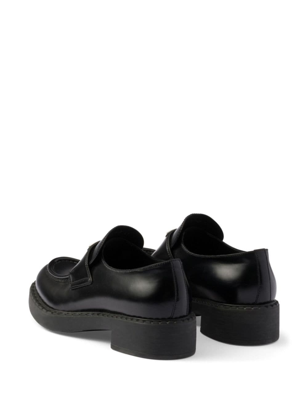 50mm Chocolate loafers - 3