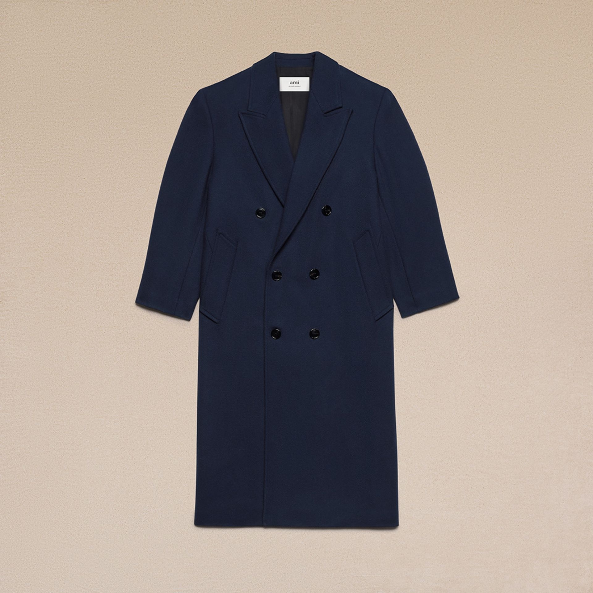 Double Breasted Oversized Coat - 2
