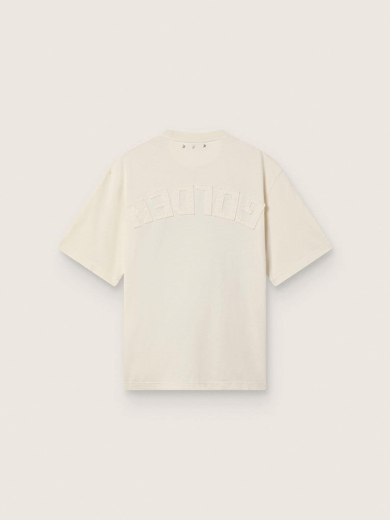 Golden Goose Golden Goose /  Fivefourfive Collab white “Where Dreams Come True” T-shirt outlook