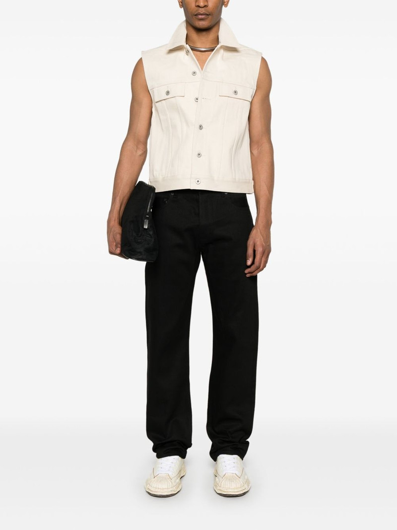 Rick Owens DRKSHDW sleeveless trucker jacket outlook