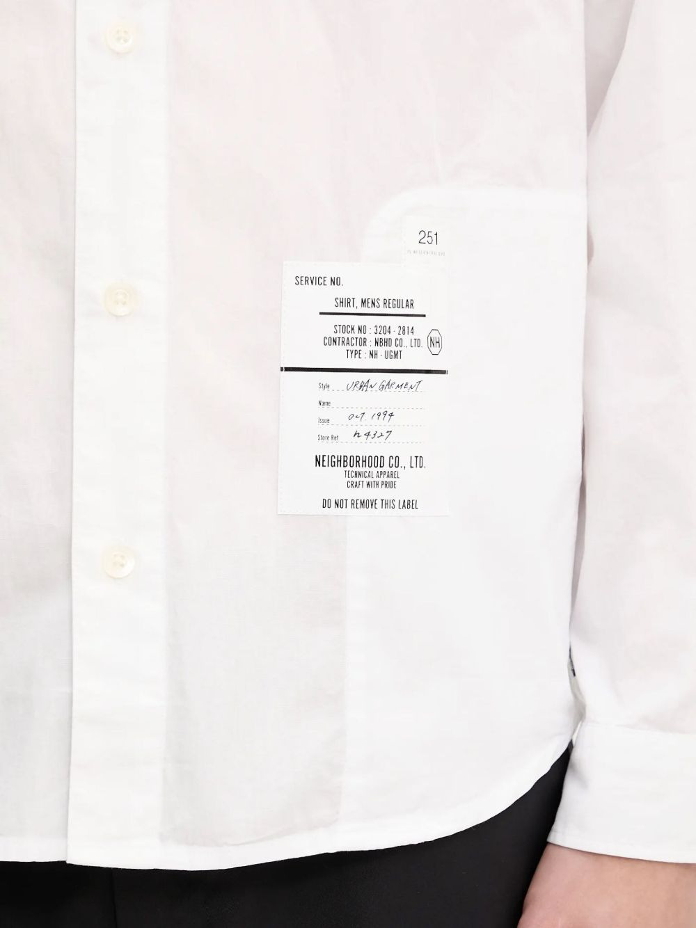 pocket-detail shirt - 4