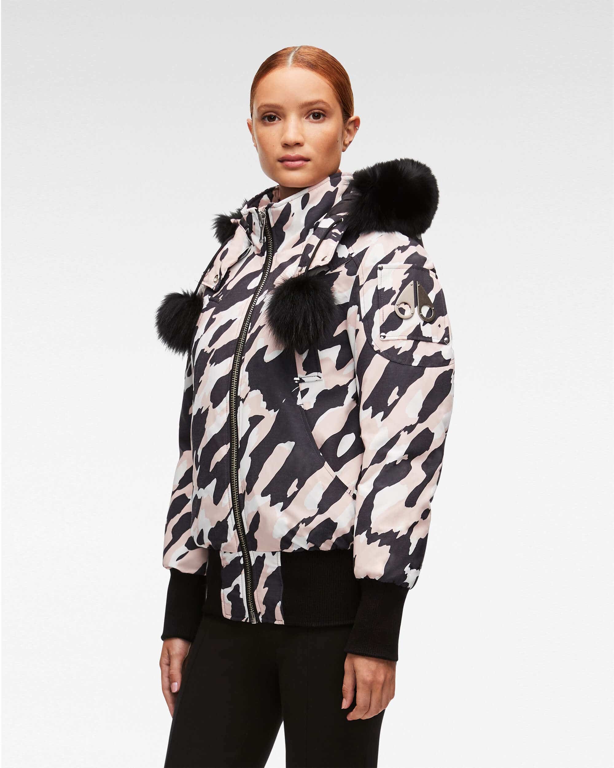 ORIGINAL DEBBIE BOMBER FUR CAMO - 1