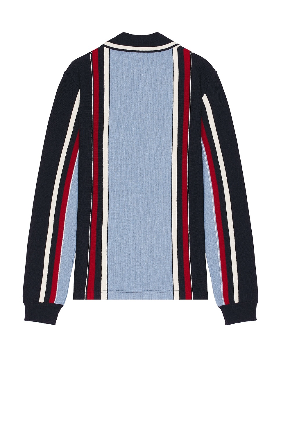 Long Sleeve Embroidered Polo - 2