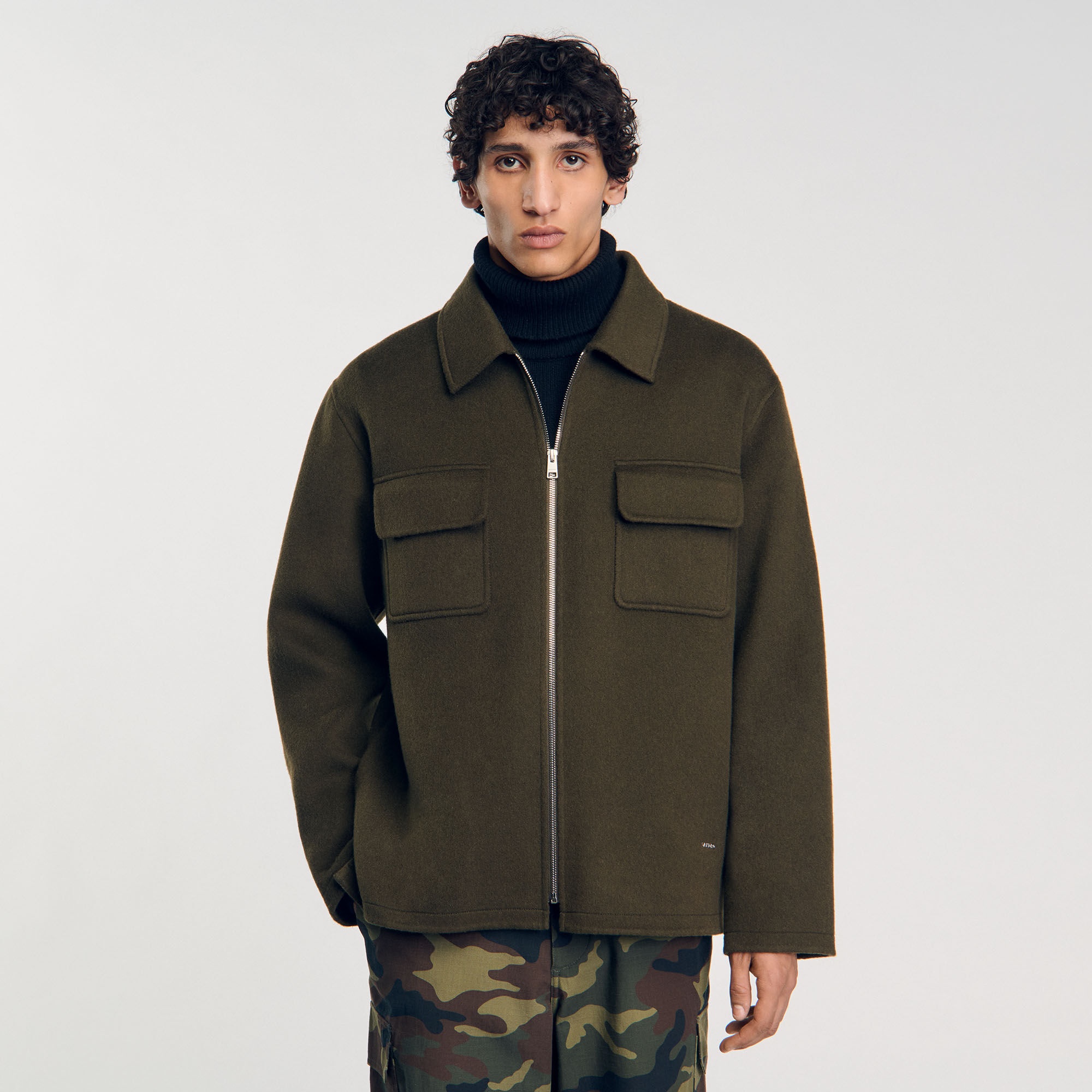 ZIPPED OVERSHIRT - 5