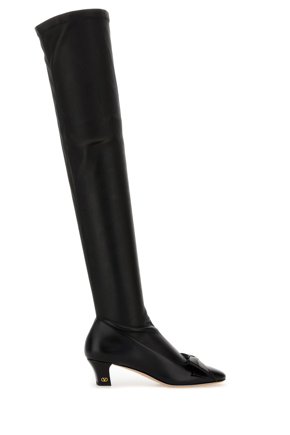 Black leather boots - 3
