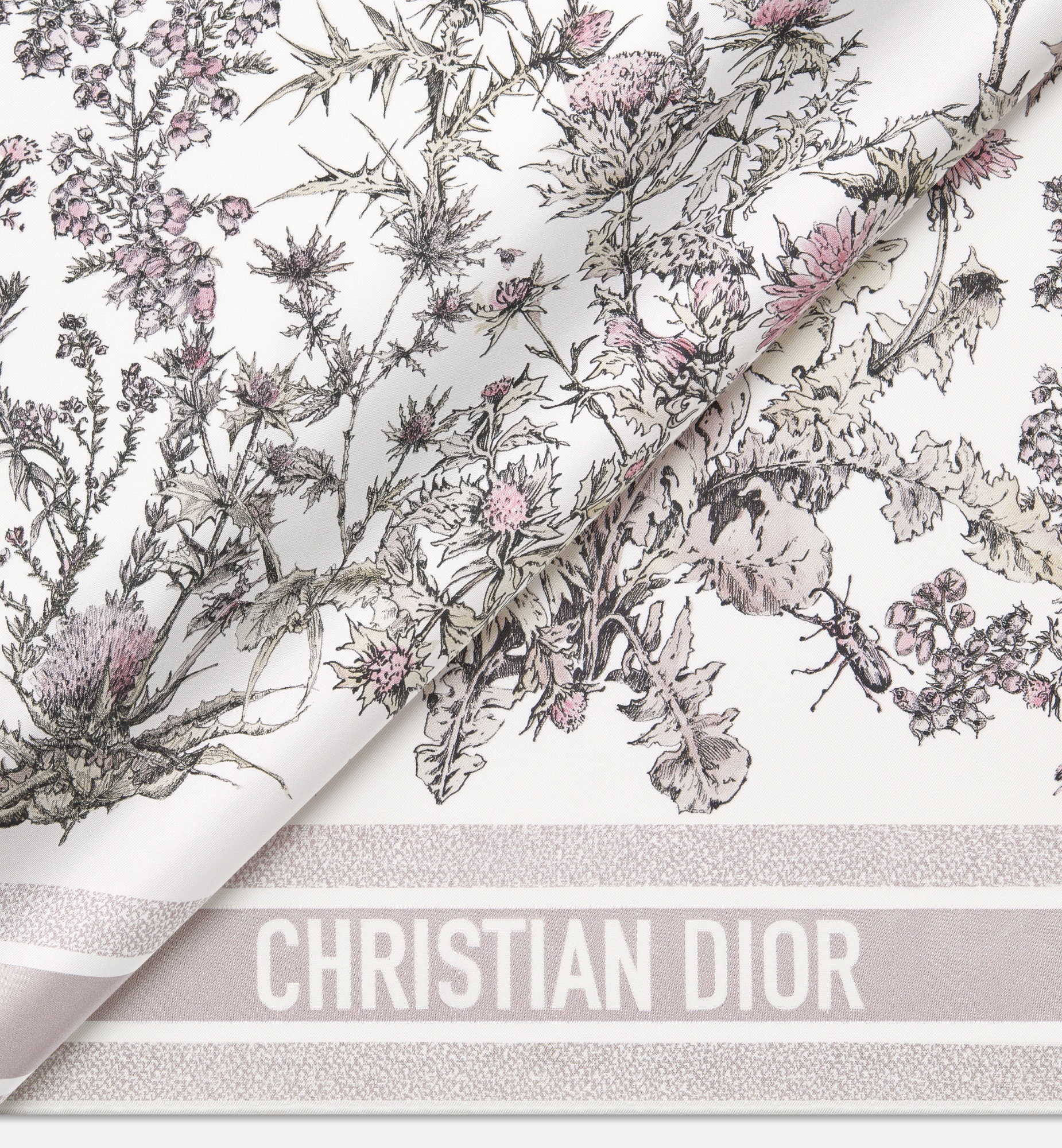 Dior Dior Chardons 90 Square Scarf | dior | REVERSIBLE
