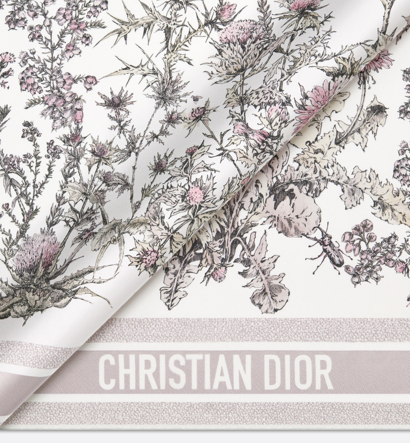 Dior Dior Chardons 90 Square Scarf outlook