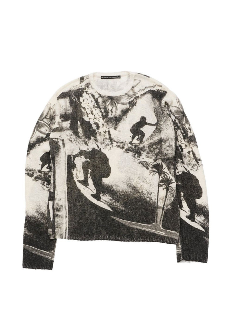 collage print tommy sweater 1