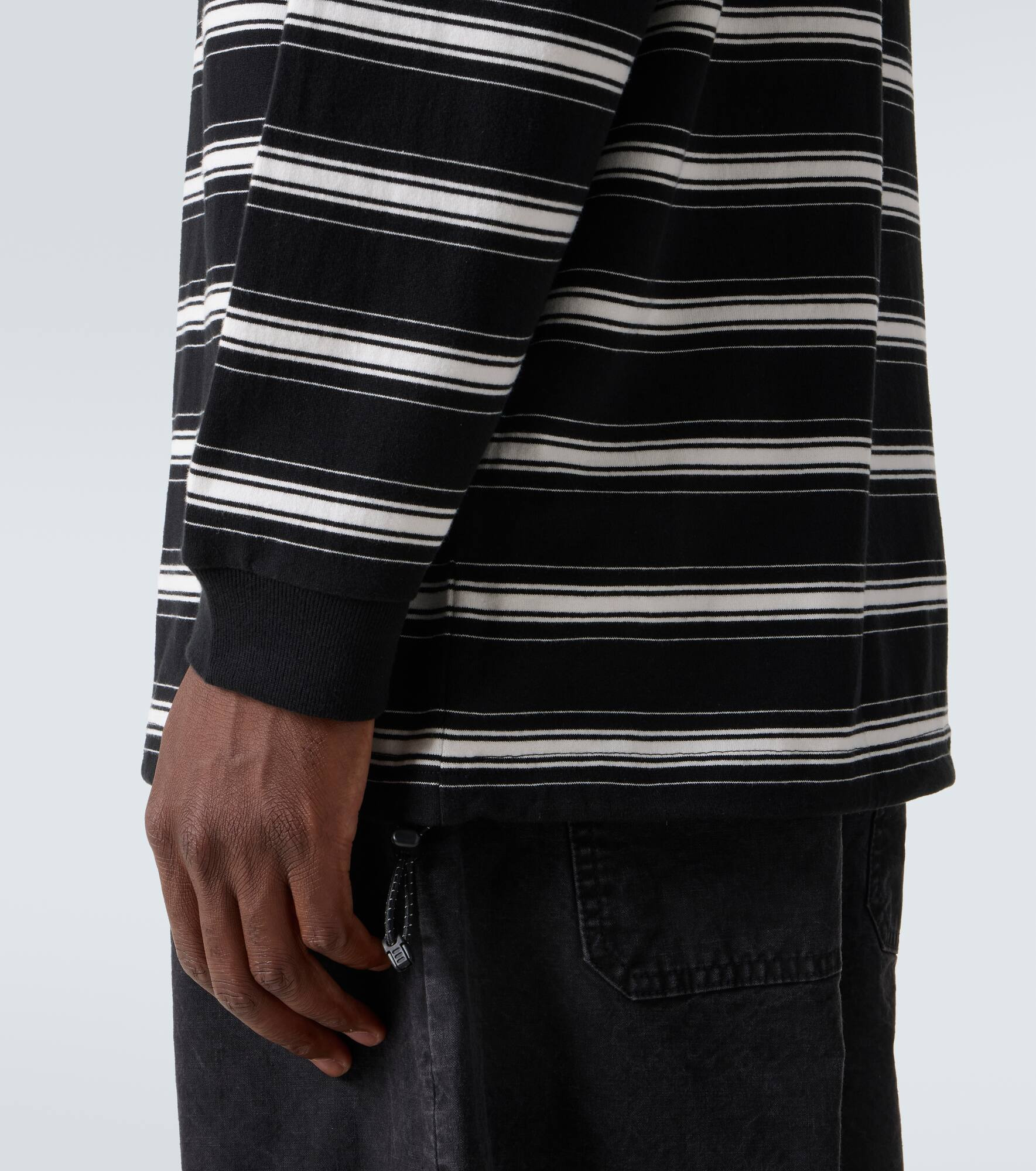Striped cotton jersey T-shirt - 6