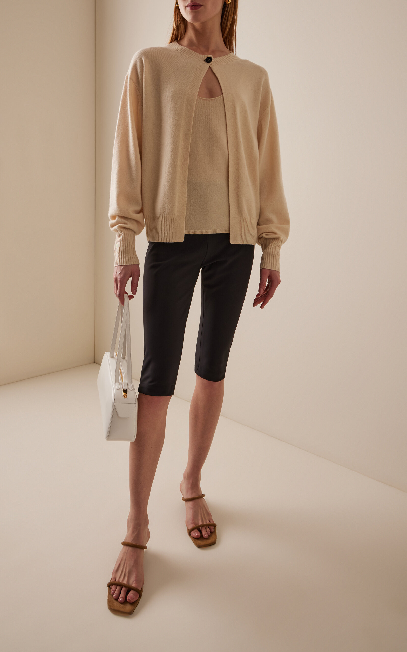 Wool-Cashmere Cardigan yellow - 3