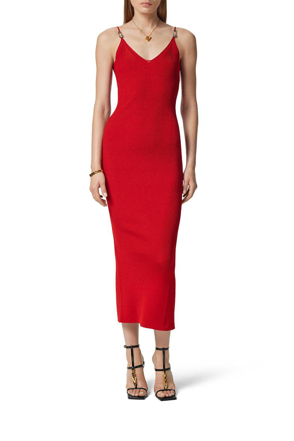 Safety Pin Midi Dress - 2
