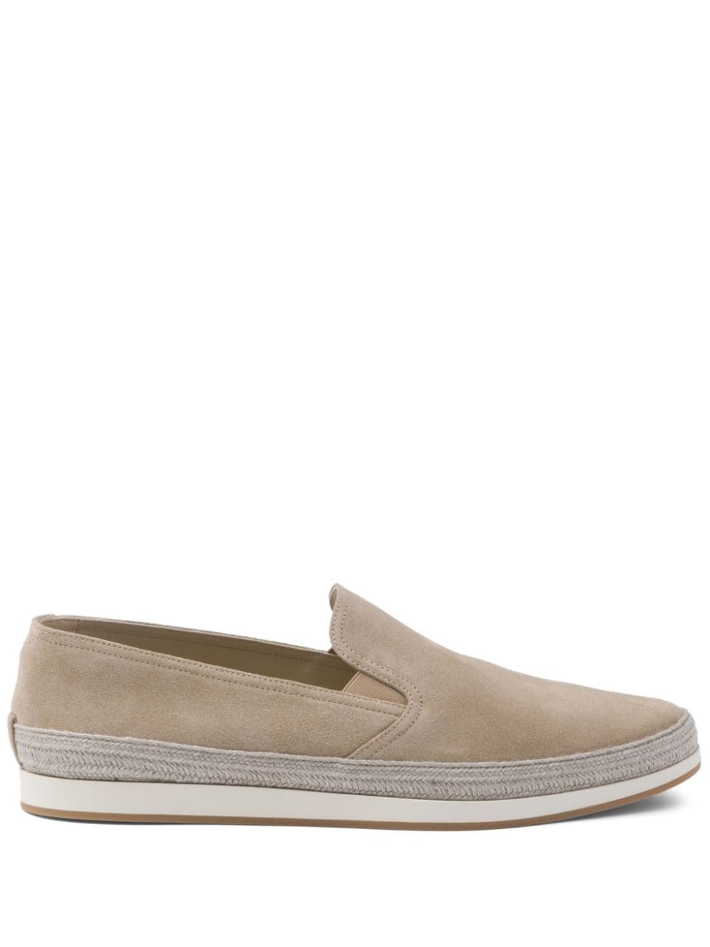 suede slip-on espadrilles - 1