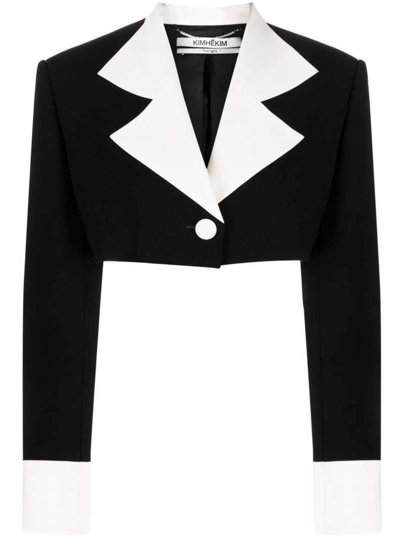 two-tone cropped jacket 1